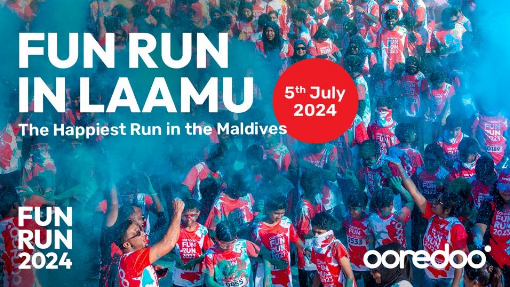 ''Ooredoo Fun Run'' July mahu Laamu gai, Register vaan hulhuvaalaifi