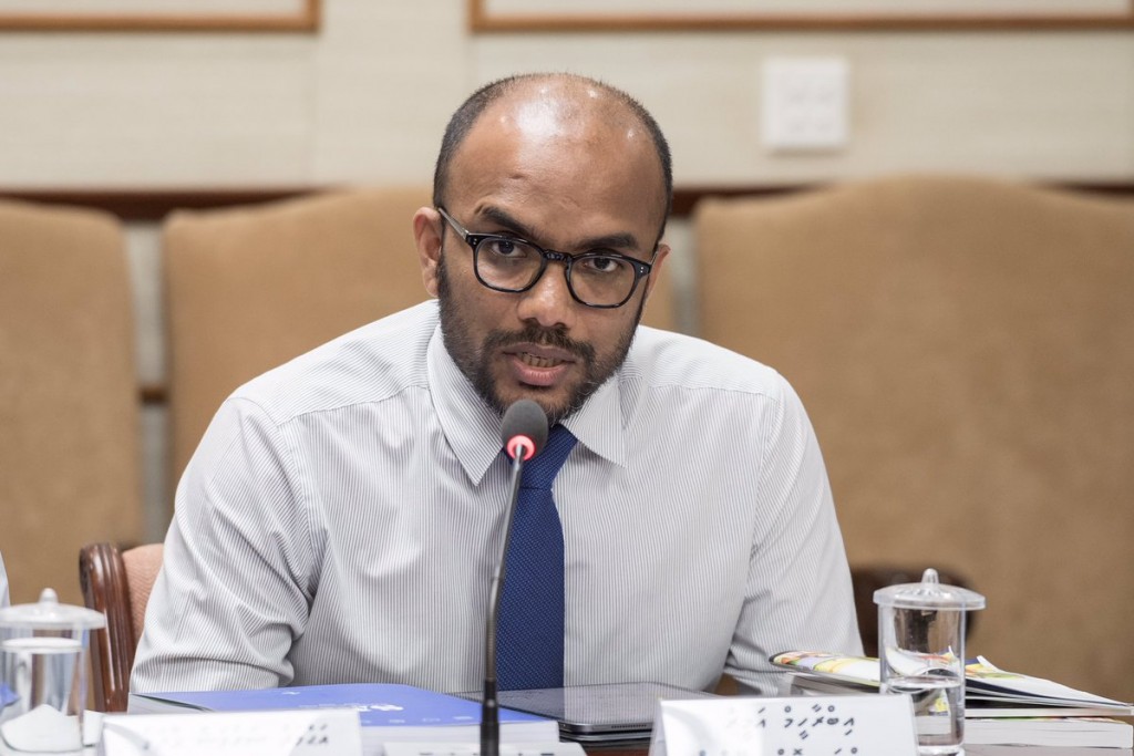 Mi haalathun avahah araigannan dharani nagaigen ves mashroou thah hinganjehey: Minister Ameer