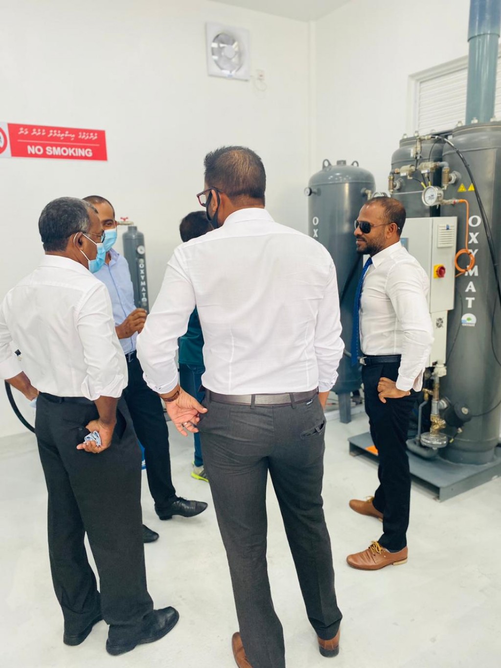 Maldive Gas in atholhu thereygai gaaimu kuri furathama oxygen plant hulhuvaifi