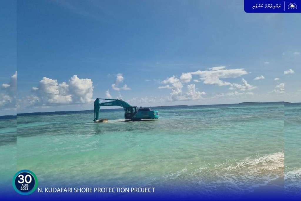 Physical work on  N. Kudafari Shore Protection Project commenced: MTCC