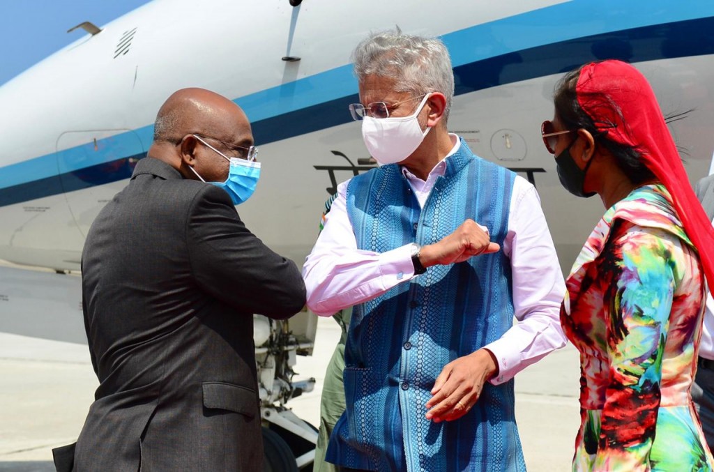 Minister of External Affairs of India arrives in Maldives on official visit