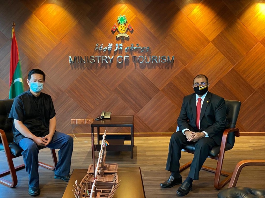 Raajje ah China fathuruverin gennan midhanee taki jahamun, unmeedhakee hulhuvun: Minister Mausoom