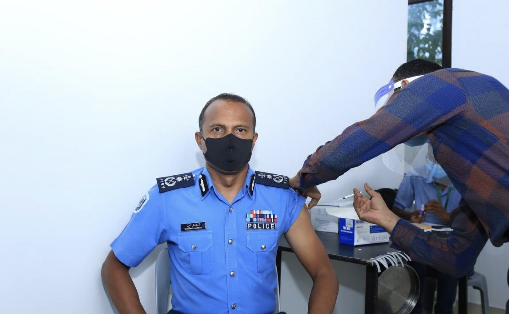 Covishield ge dhevana dose furihama kurehvi fahun CP Hameedh covid ah positive vejje