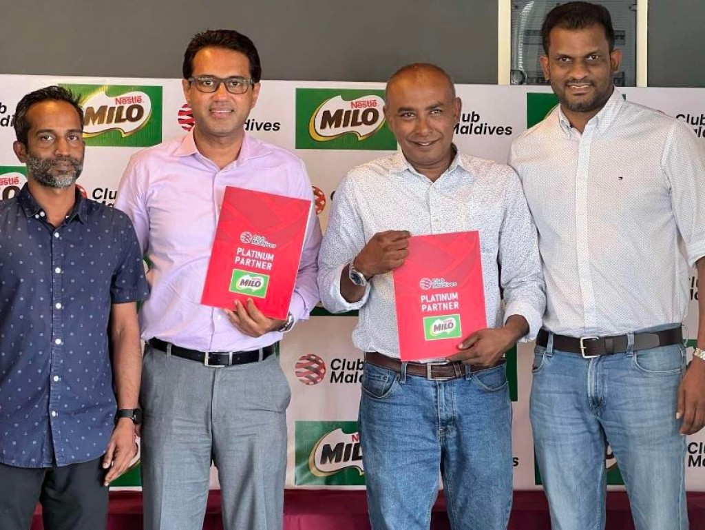Club Maldives Cup ge platinum partner akah MILO