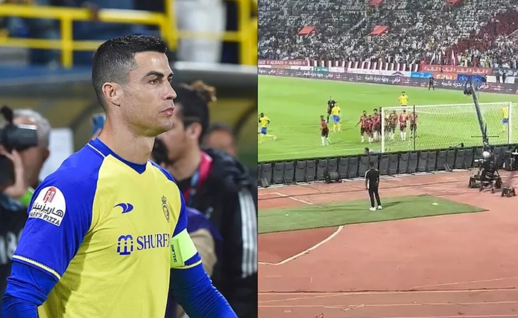Cristiano Ronaldo fonuvaalu missile ehffadha hiley jehun amaazuvee cameraman eh gayah!