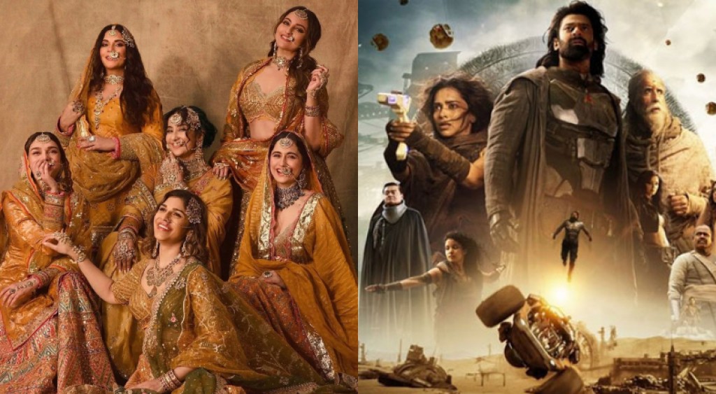 IMDB  Enme maguboolu Indian film adhi series akee ‘ Kalki 2898 AD'and 'Heeramandi’