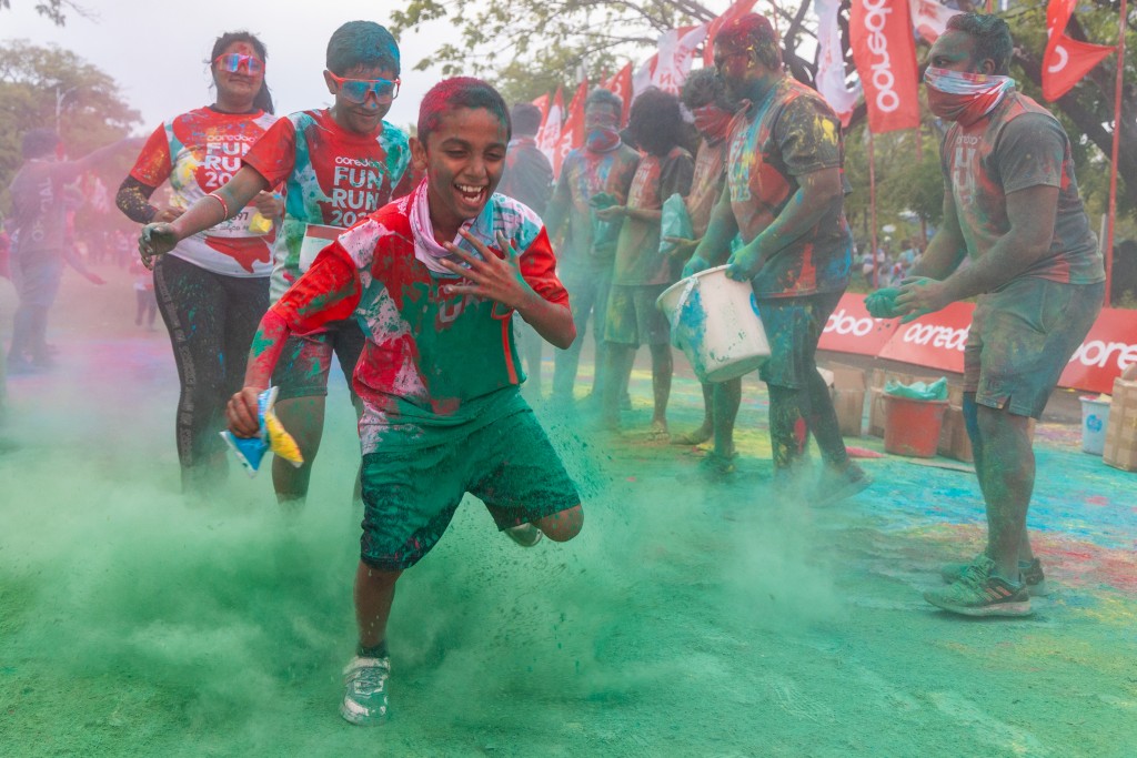 Ooredoo ''fun run'' gai baiveri vumuge furusathu ithuru koffi