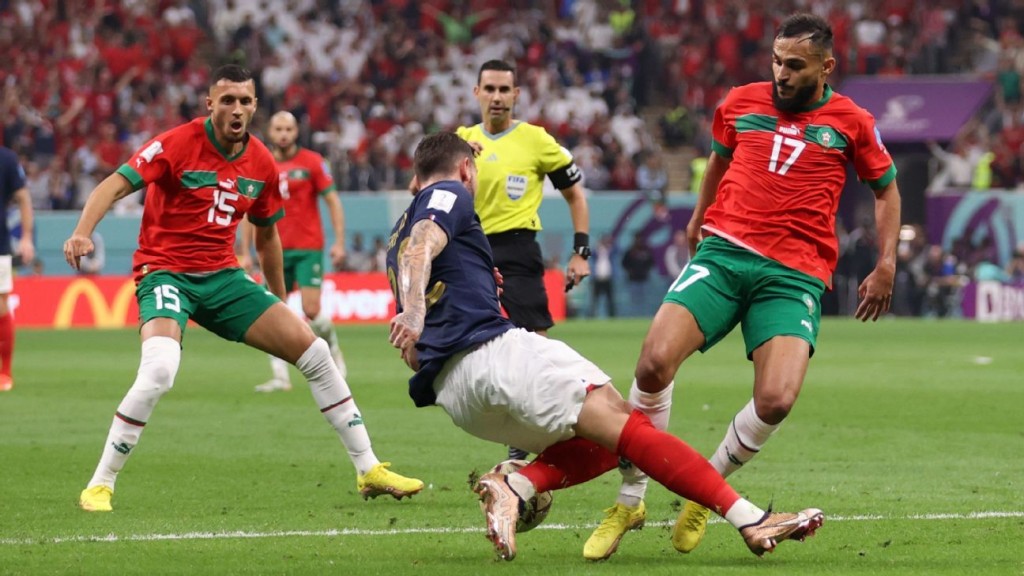 Semi gai referee ge goas thakun 2 penalty gellunu kamah bune, Morocco in massala jassaifi
