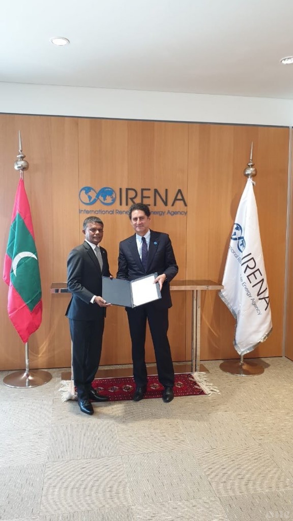 Dr. Niyaz appointed as representative for IRENA