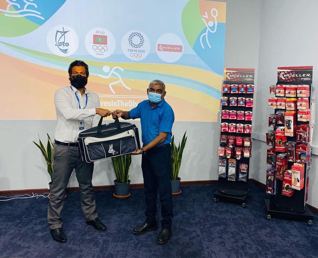 Olympics gai baiverivaa athlete innah Mueller brand ge medical saamaanu STO in hadhiyaa koffi