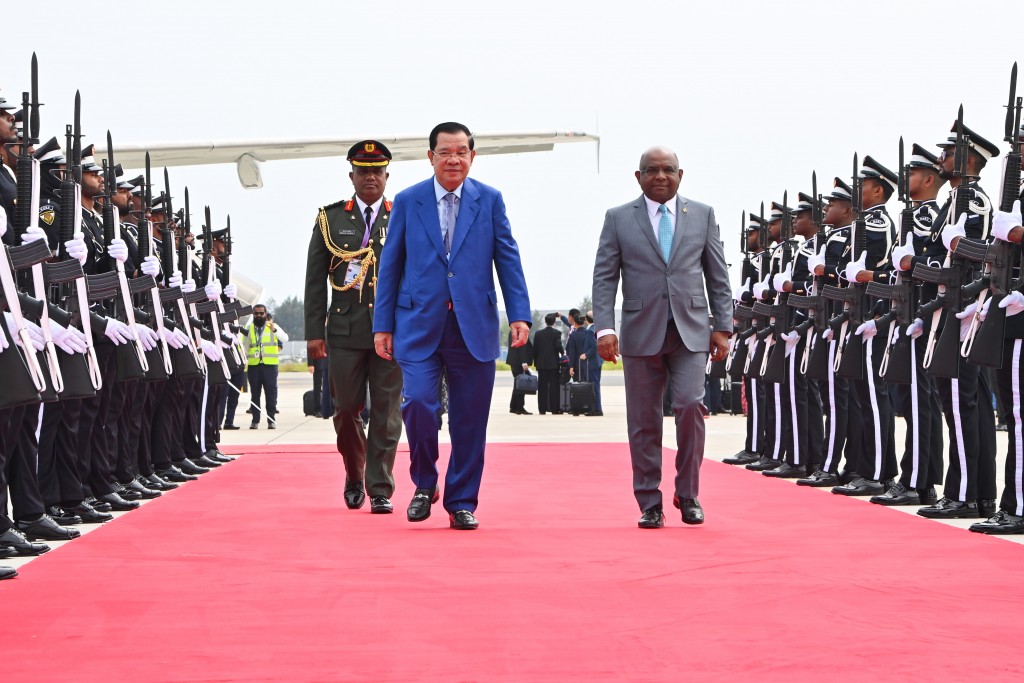 Photo: Cambodia ge boduvazeeru rasmee dhathurufulhehgai Raajje vadaigathun
