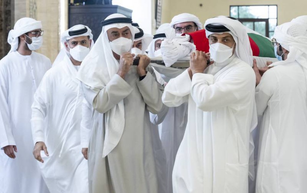 Photo: UAE ge Raees ge janaazaa
