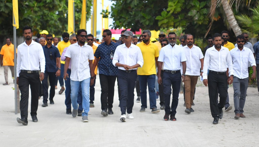 Primary ge campaign ah Raees Sh. Atoll ah