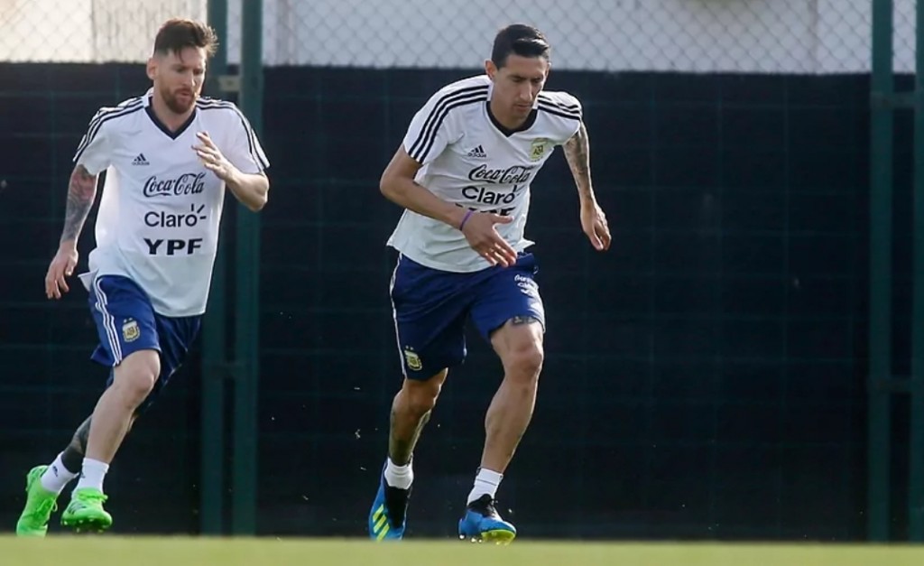 Anna aharuge Olympics gai Argentina ah kulhumuge dhauvathu Messi aai Di Maria ah