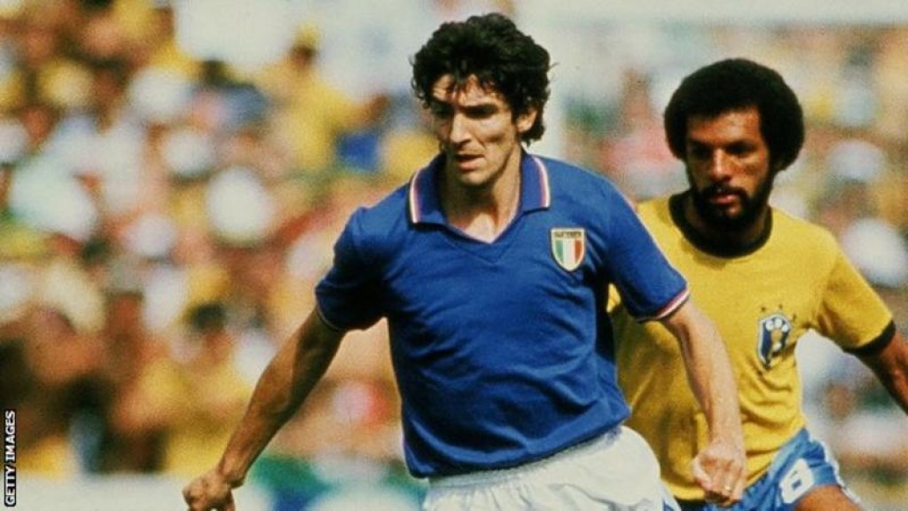 Italy ge world cup hero, Paolo Rossi maruvejje