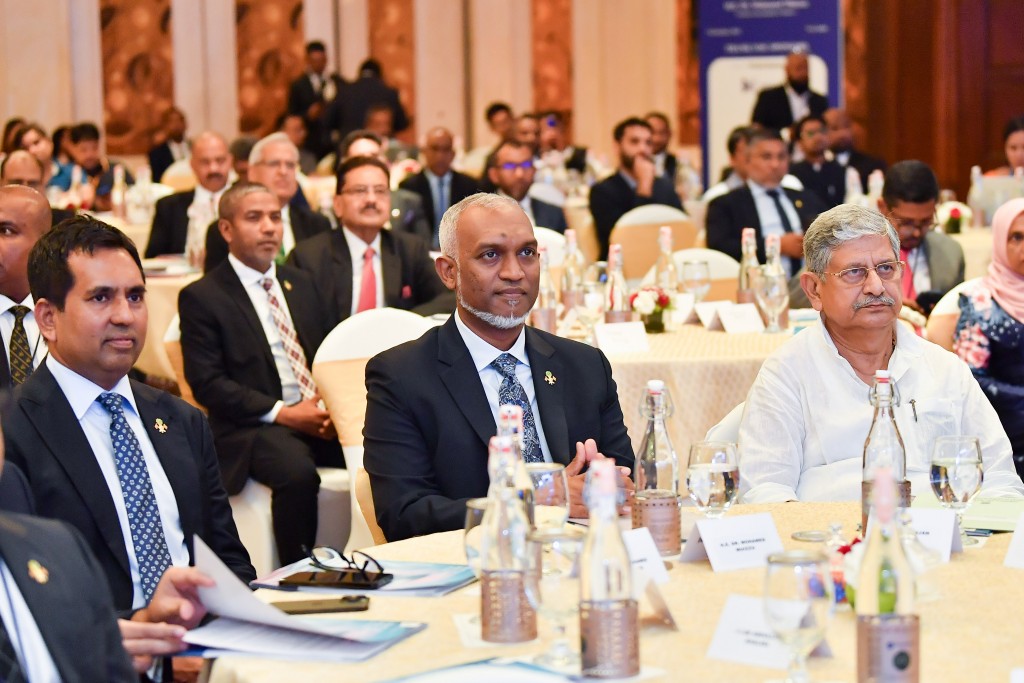 Photo: New Delhi gai beyvvi India-Maldives business forum