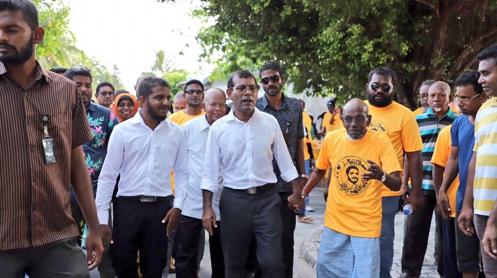 Nasheed falheegai hunnevi Siraj ge thaaeedhu Raees Solih ah