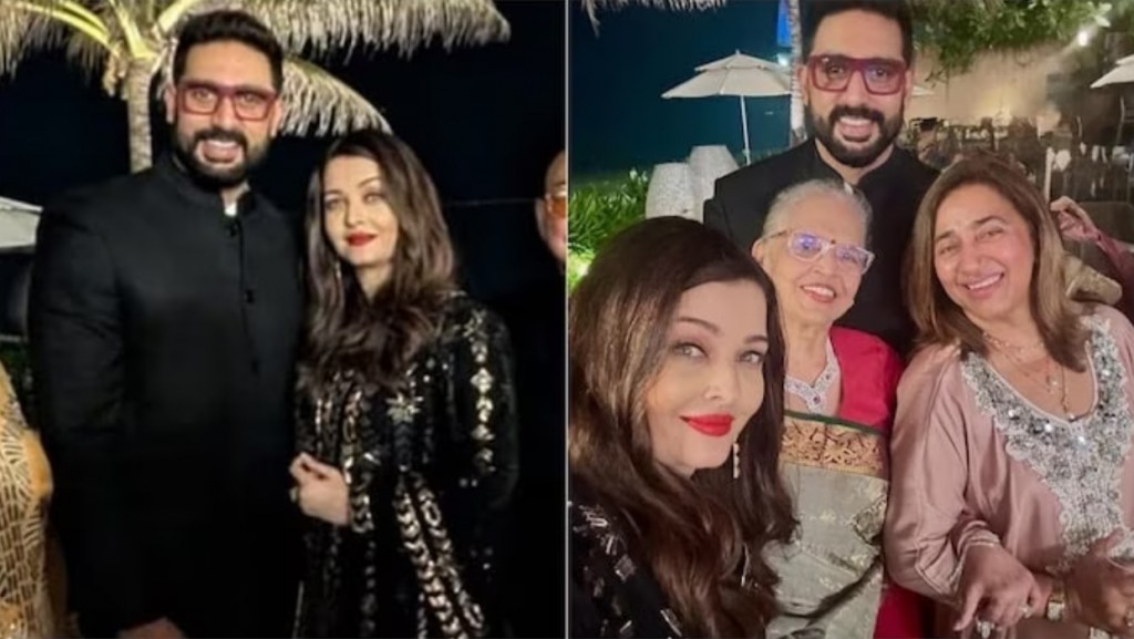 Vareege aduthah gadhavefai vanikoh Aishwariya Abhishek ekugai aa photo thakakun!