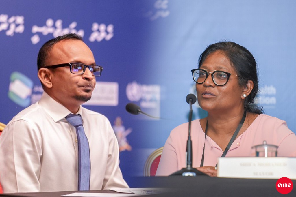 Male' city ge Mayor aai Deputy Mayor ge ithubaaru neikamuge vote kuriyah nugendhan LGA in angaifi