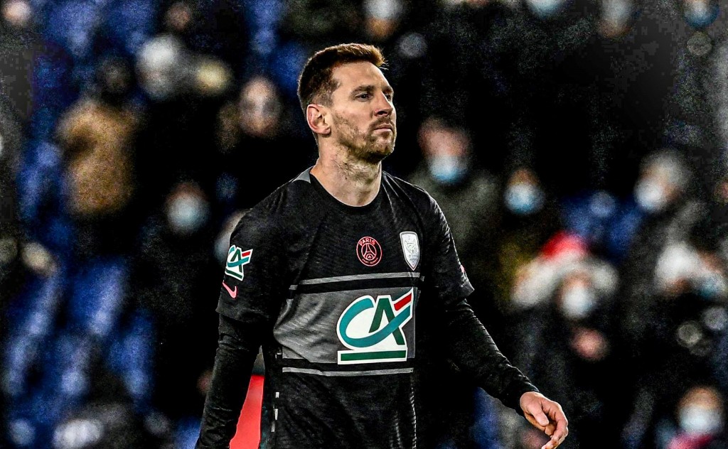 Penalty gai balive PSG French cup in kataifi