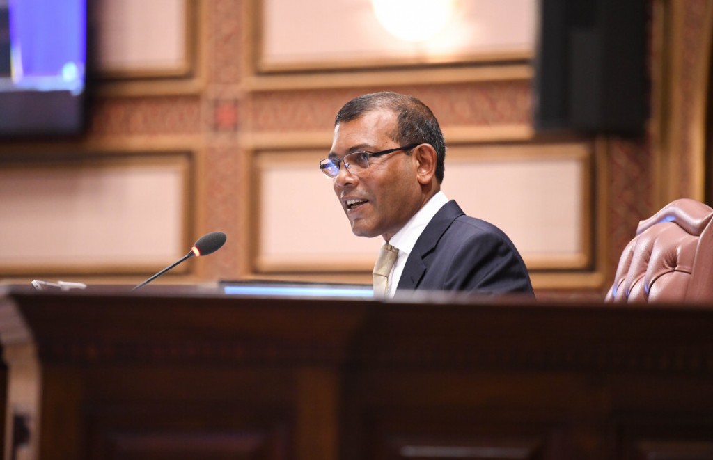 Maamage gahanaathah vihkkaalaigenves gaumuge dharani adhaeh nukureveyne: Raees Nasheed