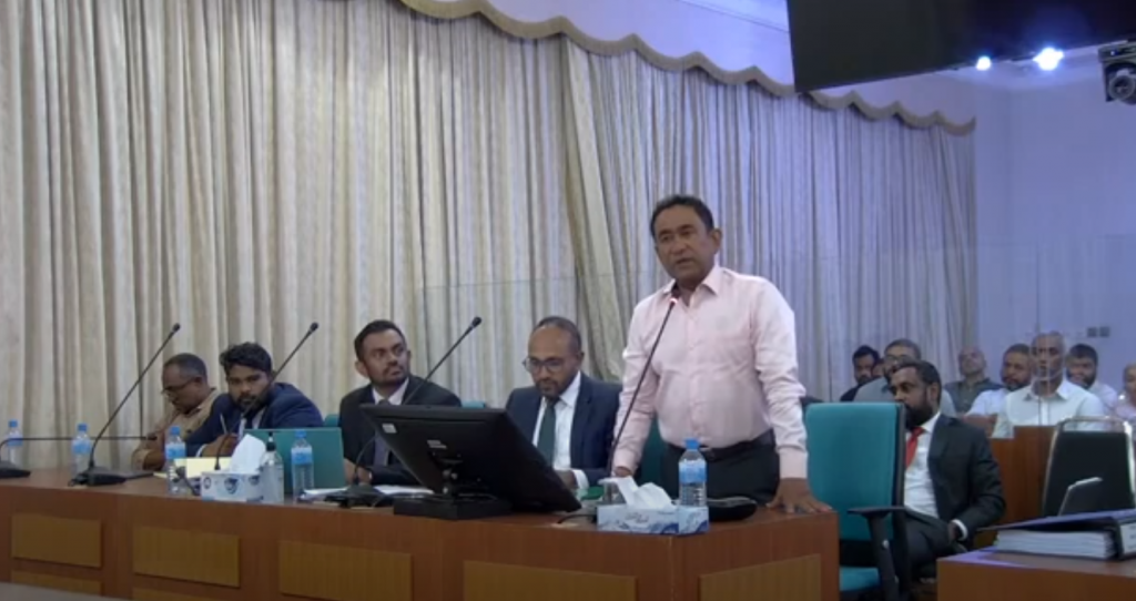 Avas avahah thaavalu koh, gina vaguthu isthiunaafu massala kuriah gengos dhevvumah Yameen edhivadaigenfi