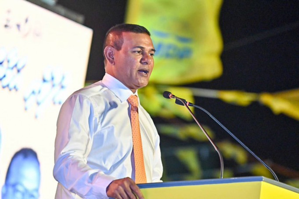 Alhugandu campaign kohddhin hurihaa candidatun molhuvi, Raees Solihaves kaamiyaabu libeyne: Siyam