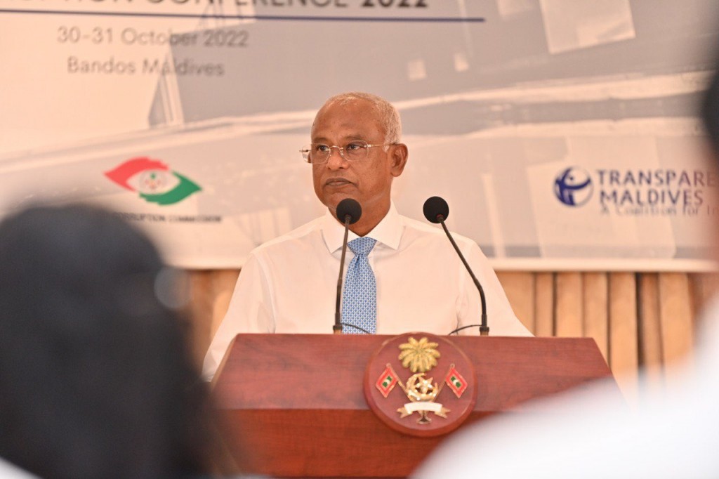 Dhaulathuge 3 baaruge thereygai corruption ebaoiy, enme bodu corruption akee ekamah ruhun: Raees