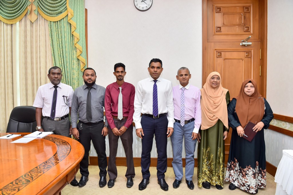 Vice President meets with Thaa Guraidhoo Island Council