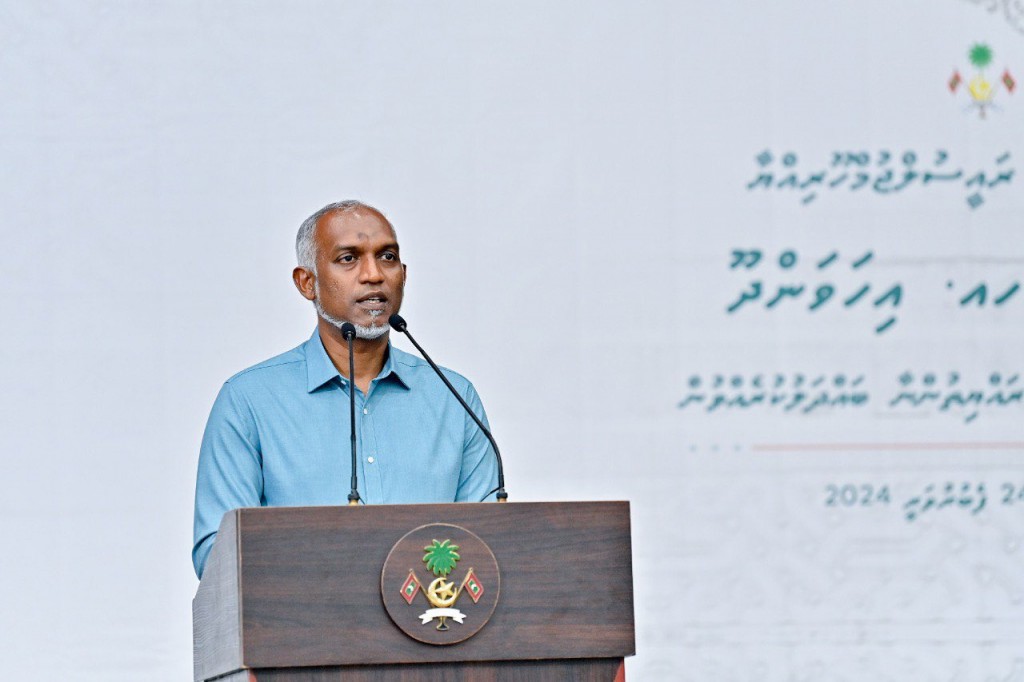 Baaru speed gai mashroou thah hingan majlis ah beynunvanee sarukaaraa eku masahkaiy kuraane memberun: Raees