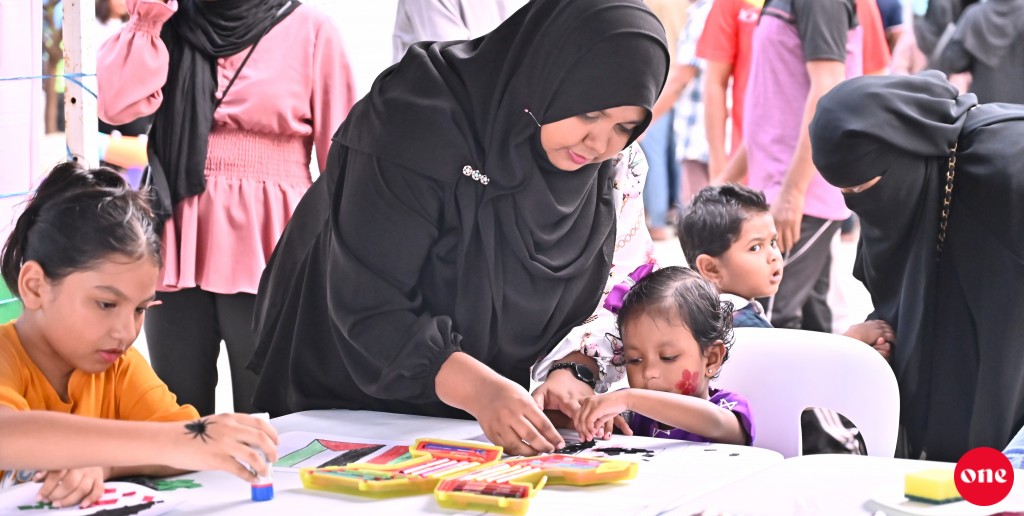 One Photo: Palestine ah eheevaan hulhumale' gai kuriyah gendhaa harakaaithah