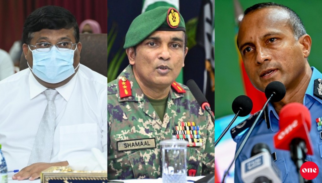 Hameed aai Shamaal adhi Fan'diyaaru Rasheed dhaan jeheynee geyah noonee jail ah kamah vidhaalhuve, Yameen ge inzaareh