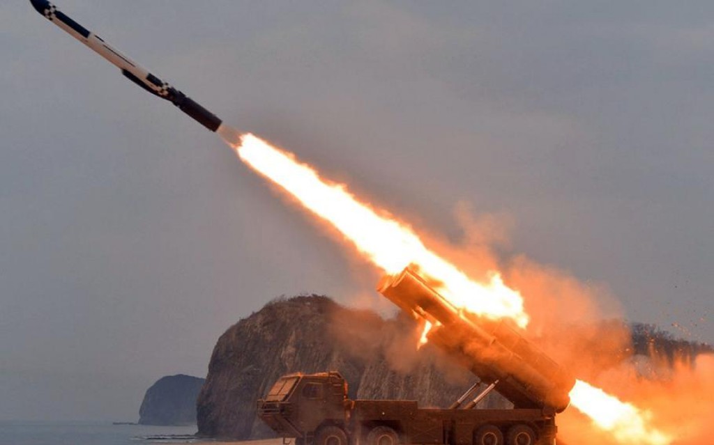 North Korea in fonuvaali ballistic missile eh fail vehjje