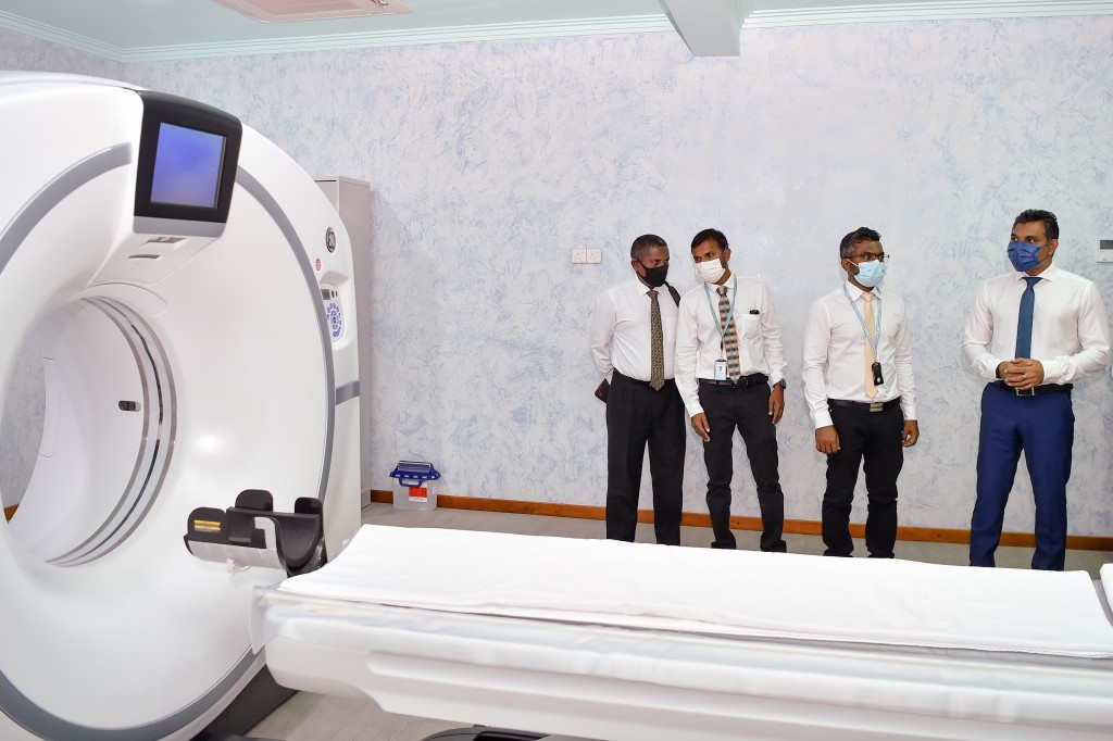 Un'goofaaru Hospital ge CT scan aai Mammography adhi OPG ge hidhumaiy rasmeekoh fashaifi