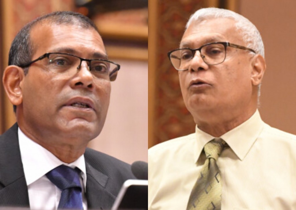 Aburaa behunu kamah bune Shareef attua 10 million rufiyaa hoadhan Raees Nasheed Court ah