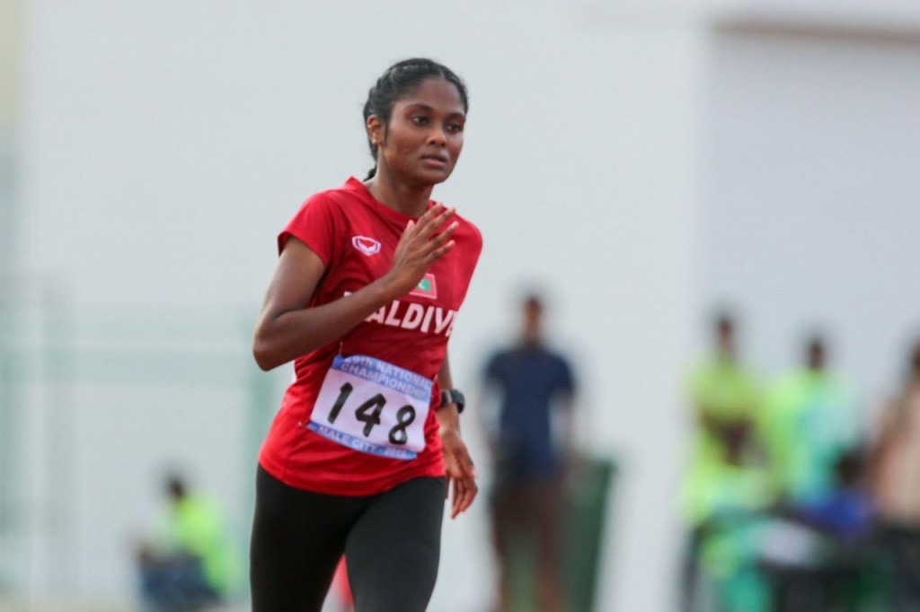 1500 meter dhuvumuge anhen gaumee record Jaisha aakoffi