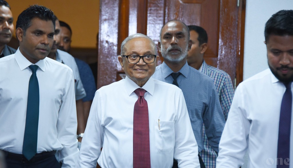 President Maumoon: I’m in good health, thank you for the prayers