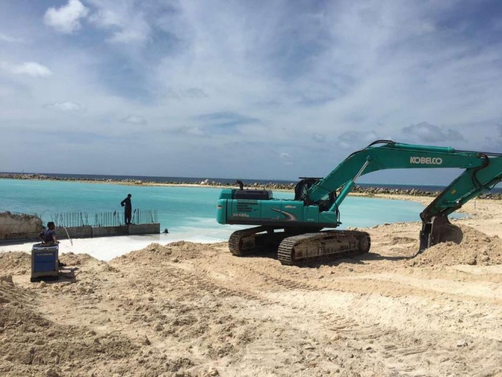 Ihavandhoo ban'dharu tharahgee kurumuge mashroouge 50 insahtha massahkaiy ninmaalaifi