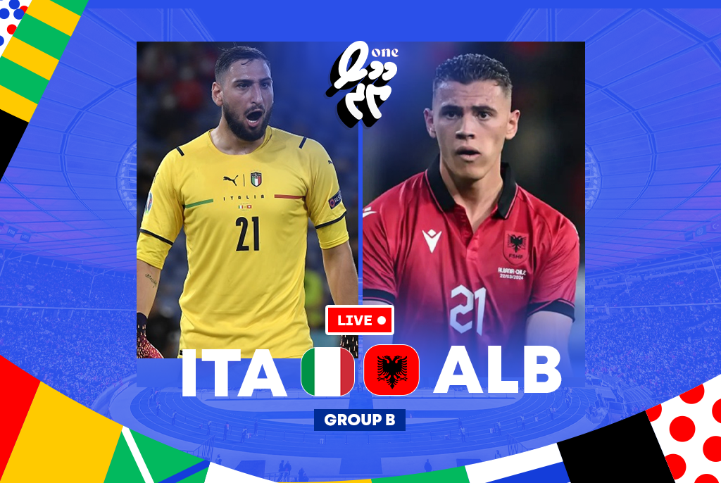 EURO 2024: Italy 2-1 Albania (Full Time)