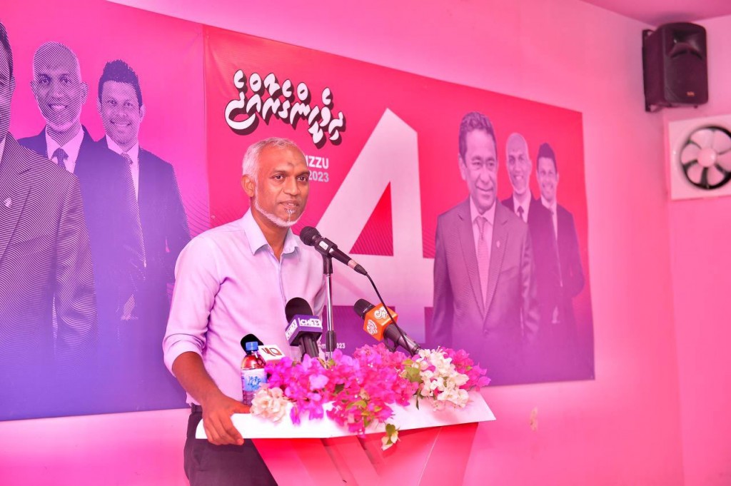 Hulhumale' gai thalassaemia centre eh hadhan Muizzu vaudhuve vadaigenfi