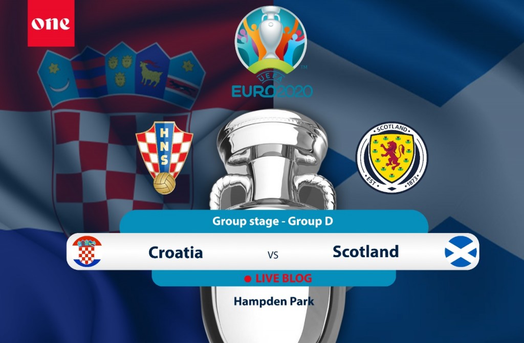 EURO 2020: Scotland 1-3 Croatia