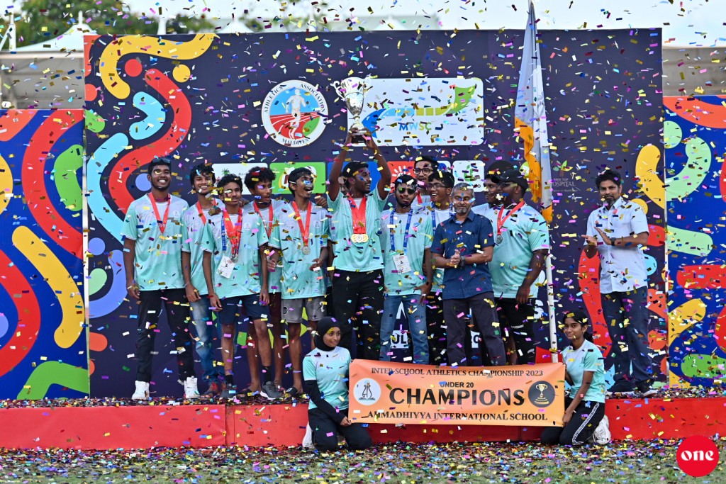 One Photo: Inter School athletics mubaaraaiy foari aaeku ninmaalun
