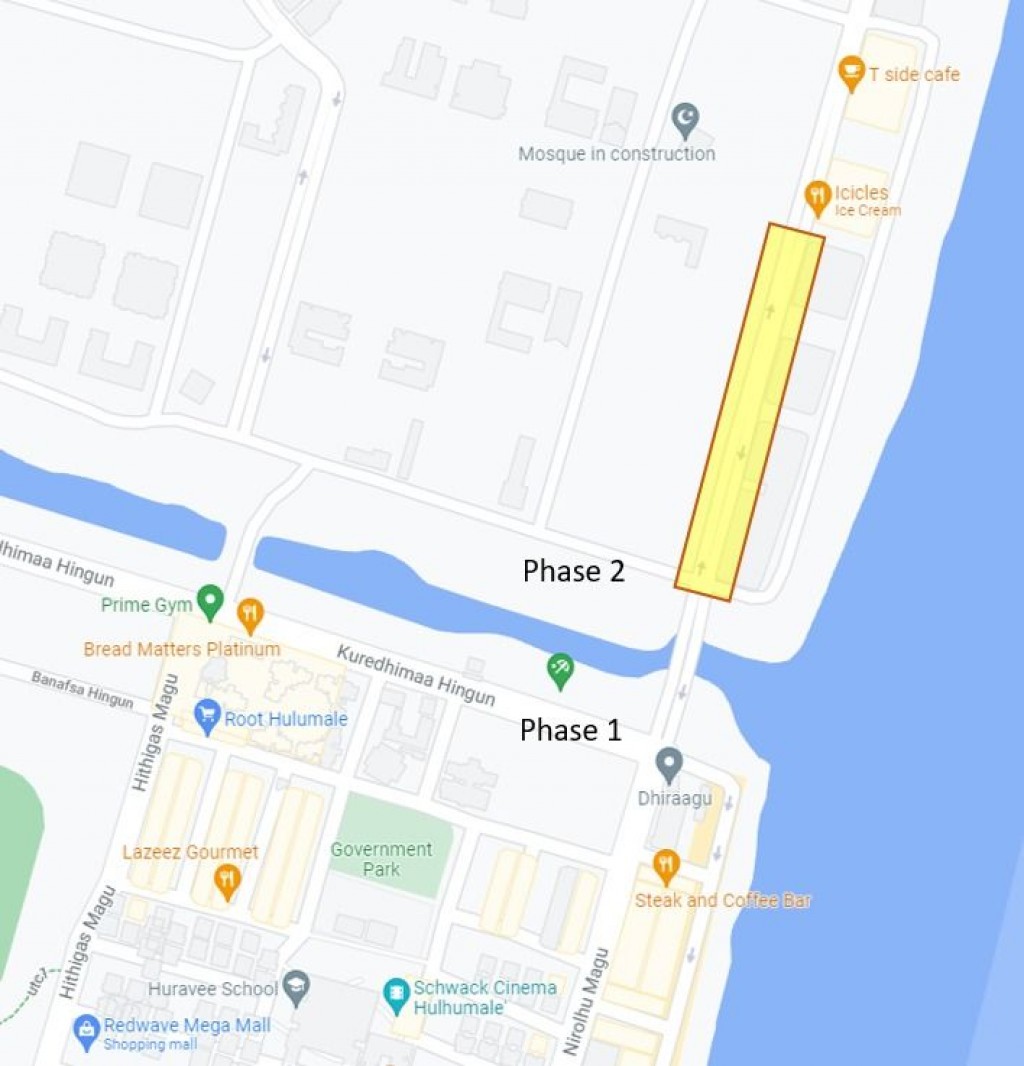 Hulhumale' dhevana fiyavaheege sarahahdhakun mirey 6 gadi irah fen kan'daalanee