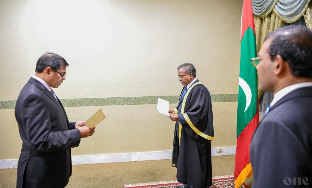 MP Riza sworn into office