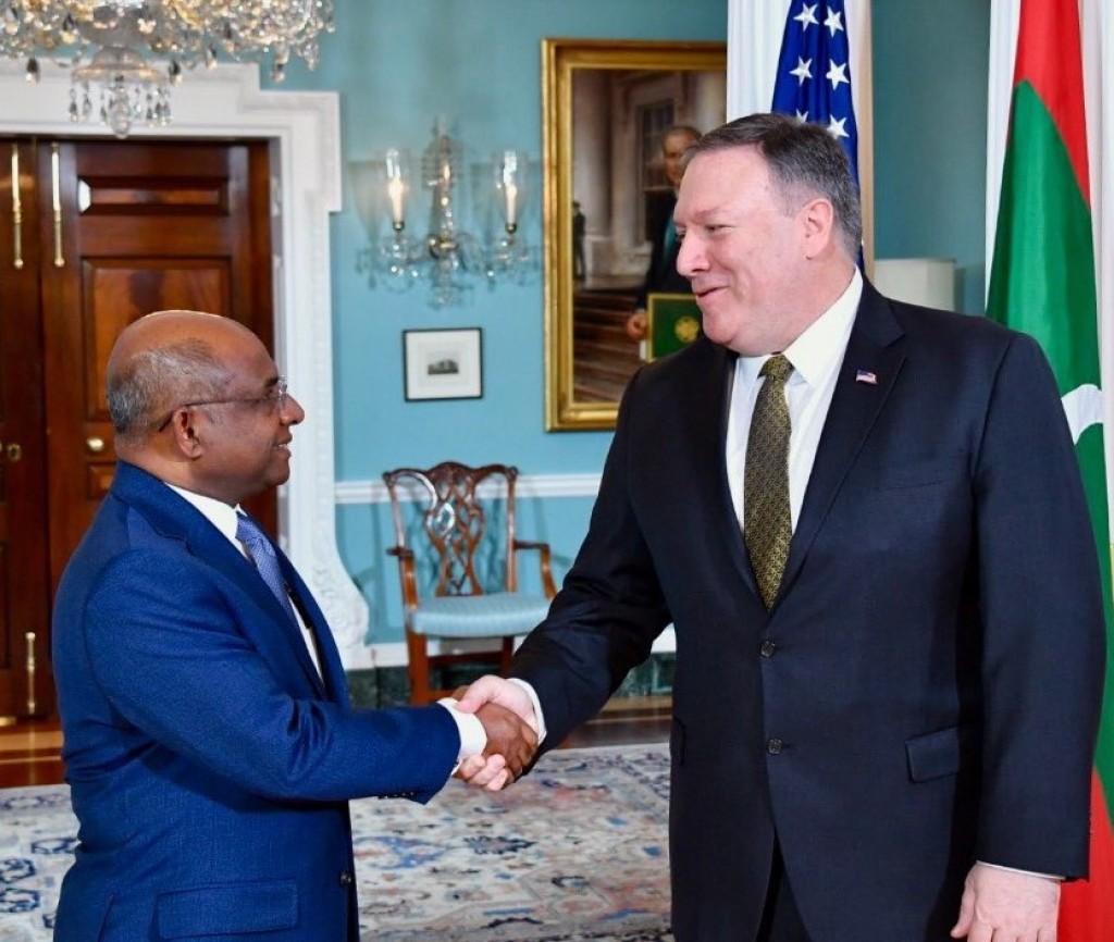 Raajjey ge igthisoadhu dhemehettenivi gothehggai kuri aruvan abadhuves ehee vaanan: America