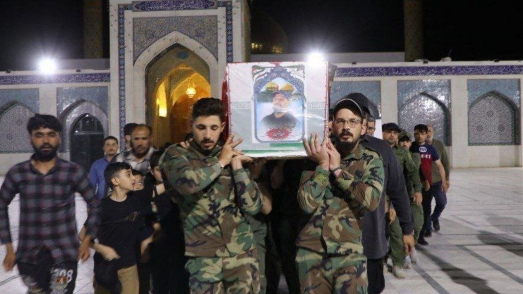 Israel in dhin hamalaa ehgai Iran ge military advisor avahaara vejje