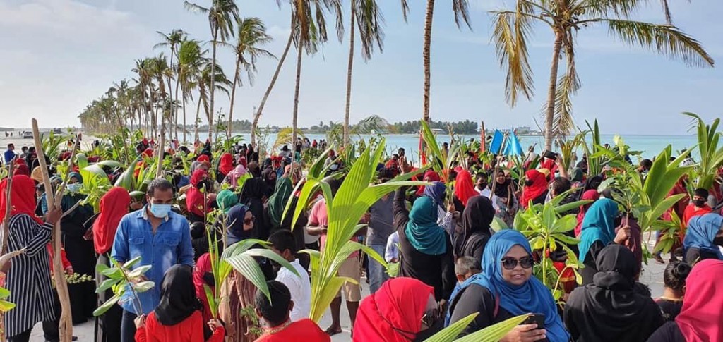 Hoarafushi Airport gai jetty eh nethumuge kanboduvun raees aa  hihssaakohffi