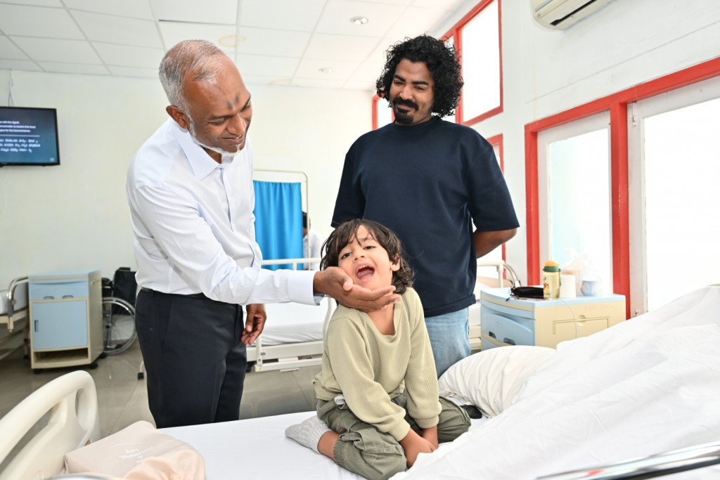 Photo: Raees, Thalassemia Center ah ziyaaraiy kurevvun