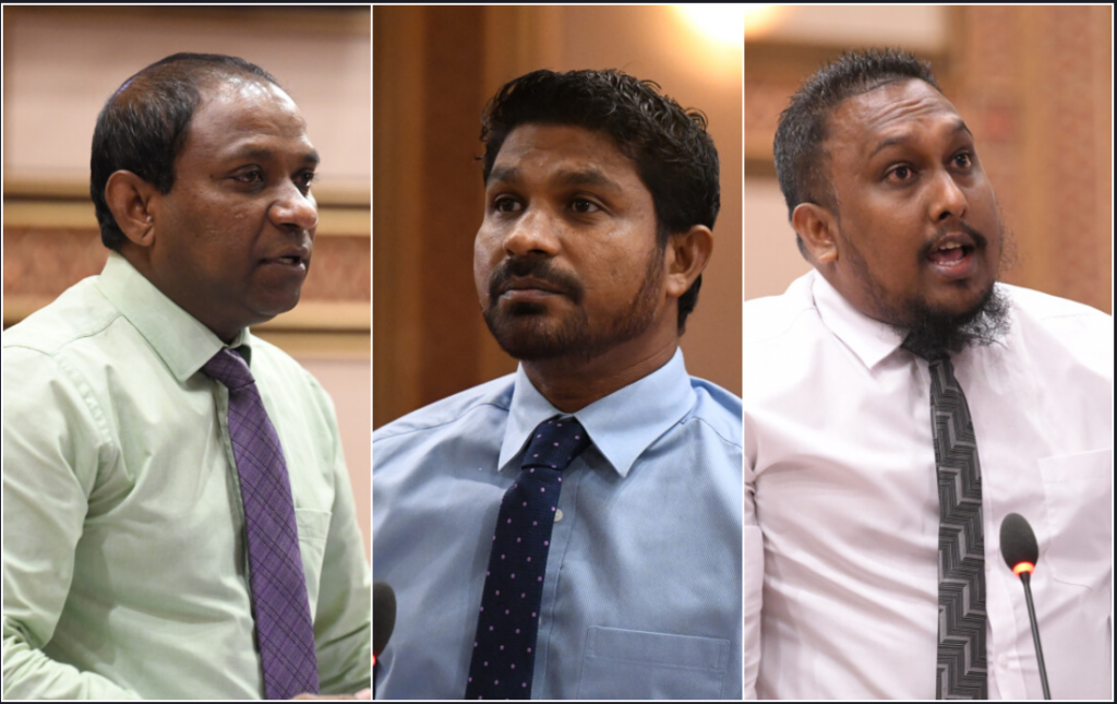 Nasheed vidhaalhuvee Nazim ge party inn fenidhaane kamah, Saud aai Naseem vidhaalhuvee badhalehgge visnun neiy kamah