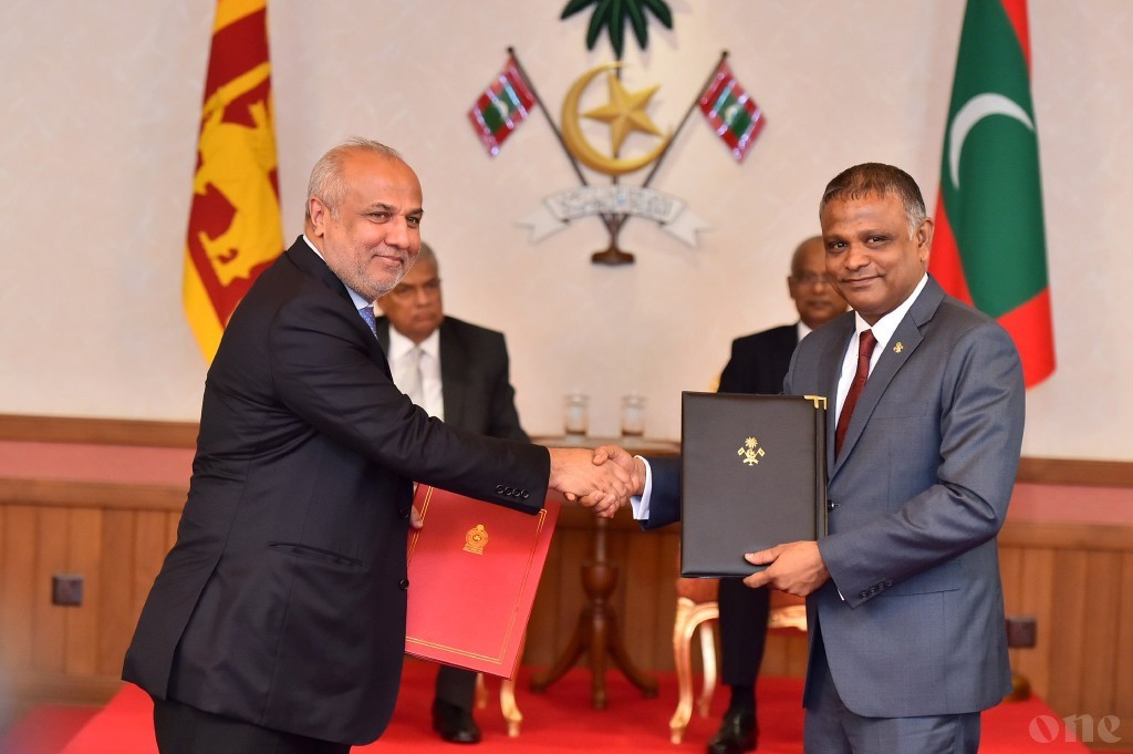 Agreement signed between Sri Lanka and Maldives develop youth and education